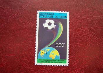 Benin 1981 MNH Mi. 257 Sport Piłka nożna MŚ Espana 82