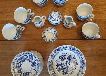 Porcelana marki Triptis Porzellan, serwis śniadaniowy na 12 osób