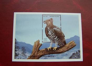 Sierra Leone 1990 MNH Fauna Ptaki Orzeł  a