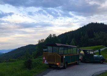 Kolejka Turystyczna Ciuchcia Transport Gratis (melex)