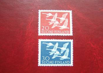 Finlandia 1956 MNH Ptaki łabędzie