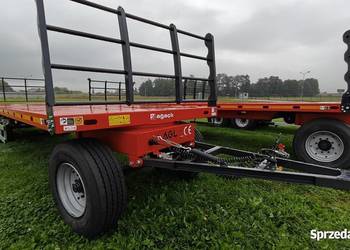 Przyczepa do balotów  15ton AGL 3 osie