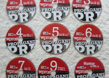 9 x DVD Filmy Propaganda PRL lata 1940-70