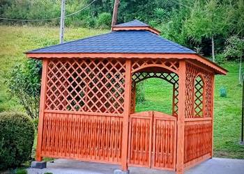 Altana ogrodowa, drewniana altanka, altan