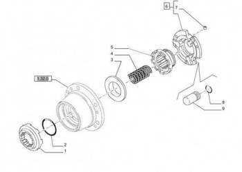 New Holland T6010 Wspornik 47124215