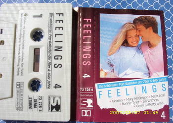 + Kaseta ; FEELINGS 4--POP--BALLADEN ; SR.
