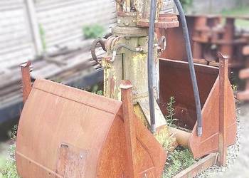 Chwytak dwuszczękowy / łyżka chwytakowa hydrauliczna do koparki