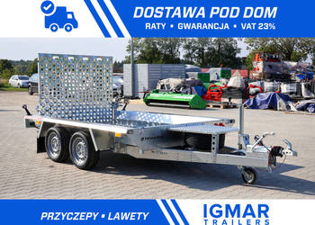 Przyczepa pod minikoparke TEMARED BUILDER 2615/2 3T do przewozu koparki