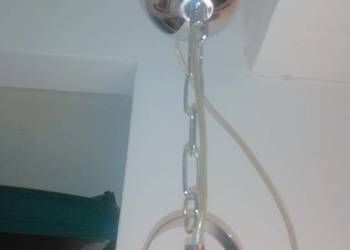 Piękna lampa.szkło mleczne.