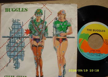 THE BUGGLES--CLEAN , CLEAN ;singiel winyl.