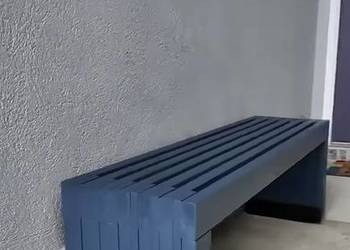 Ławka ogrodowa drewniana