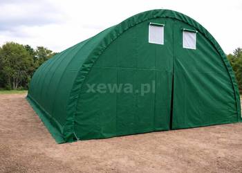 Hala namiotowa, hala magazynowa 6 × 7,4 m, w ciągu tygodnia.