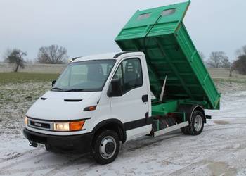 Iveco Daily 35c11 2.8TD 110km Wywrotka kiper na 3-strony+Mini HDS