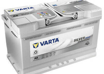 Akumulator Varta AGM A6 80Ah/800A Włocławek ul. Kaliska 61