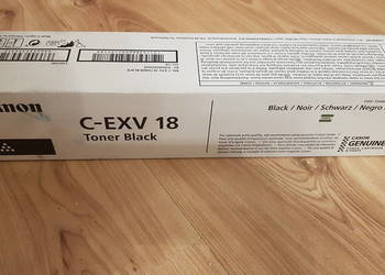 Oryginalny toner marki CANON C-EXV 18 Black