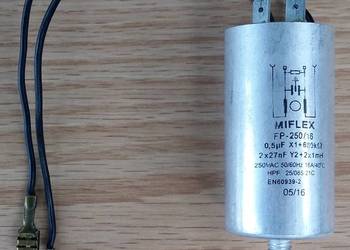 Kondensator rozruchowy MIFEX FP-250/16 do Pralki POLAR
