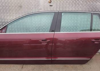 DRZWI LEWE PRZEDNIE SKODA SUPERB II LAK:LF3X X7X7 BEZ RDZY