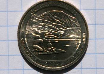 25 CENTÓW ( QUARTER DOLLAR ) 2014 ROK ( P ) - USA