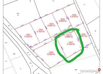 Atrakcyjna działka budowlana WZ prąd Gubin Żenichów granica zachodnia