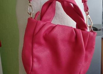 Zara/ Różowa torebka na ramię z Madrytu