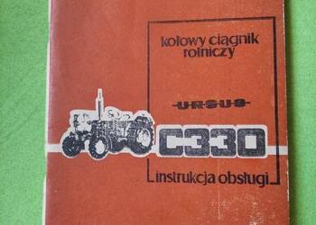 Instrukcja obsługi ciągnik Ursus C 330 oryginalna 1985