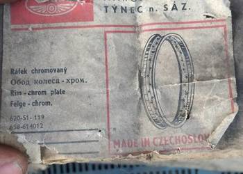 Felga jawa 175 250 16 cali oryginalne nieużywane