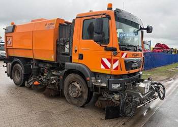 Drogowa Zamiatarka ulic Man Eur 6