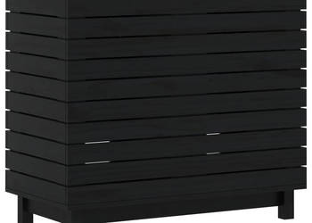 Kosz na pranie 885x44x76 cm lite drewno sosnowe WM-833333