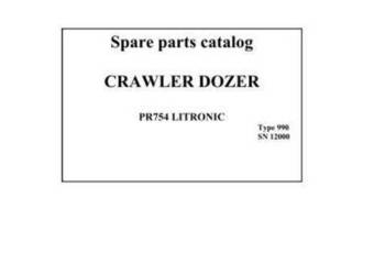 Liebherr PR LR RL 712 752 754 764 722 732 742 KATALOG CZĘŚCI