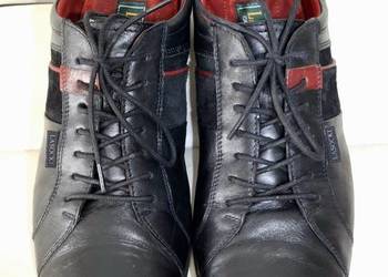 Półbuty 43 męskie skórzane Lasocki casual eleganckie leather