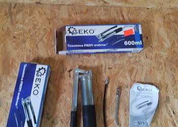 Towotnica GEKO Profi 600ml srebrna smarownica