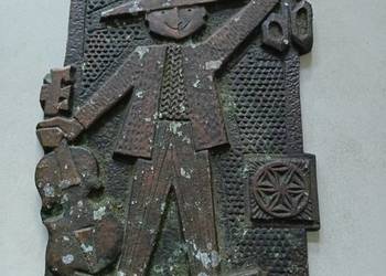 Mosiężny szyld krawiecki Palangos Juze