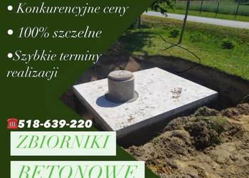 Szambo Betonowe Zbiornik Betonowy Szamba na Deszczówkę