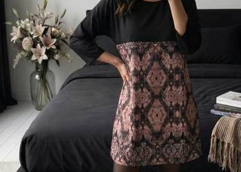 Sukienka boho – S/XL, luźny krój