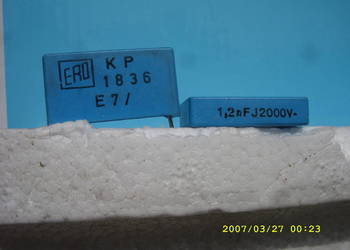 kondensator KP1836 ; 1,2nF J /2000V, ERO ,nowy.