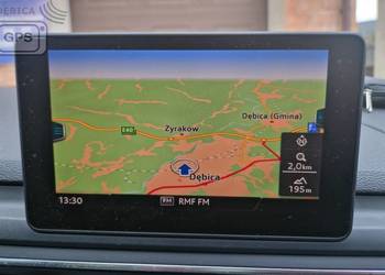 Mapa Audi 2024 MIB2 MHS2 mapy A3 S3 A4 S4 A5 S5 Q2 Q5 Android Auto CarPlay