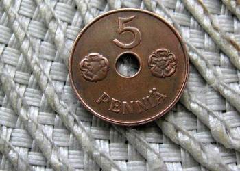Finlandia 5 Pennia 1942r