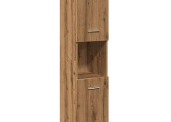 Wisząca szafka łazienkowa dąb artisian 30x30x130 cm WM-856222