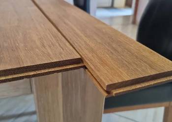 Deska podłoga z drewna egzotycznego drewniana drewno deski merbau 15x90mm