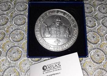 Medal kolekcjonerski Jan Paweł II - Karol Wojtyła, srebro
