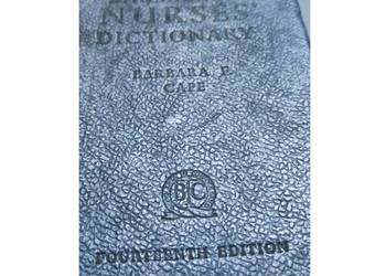 słownik rarytas pielęgniarski z 1954 rok unikat medycyna wydanie kolekcjone słownik rarytas pielęgniarski z 1954 rok unikat medycyna wydanie kolekcjone