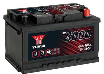 Akumulator 71Ah 680A Yuasa Standard 12V  Prawy Plus