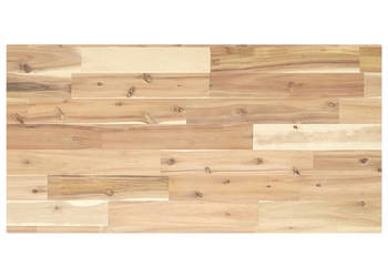 Blat do łazienki 60x40x2 cm surowe drewno akacjowe WM-3279655