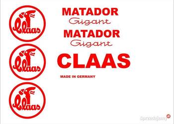 naklejki claas matador gigant