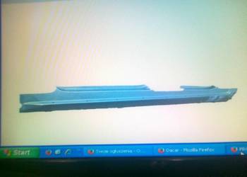 PRÓG MERCEDES W211  E-CLASA 2002-2009 LEWY PRAWY NOWE