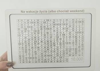 Skarbonka wykreslanka z dowolnym grawerem