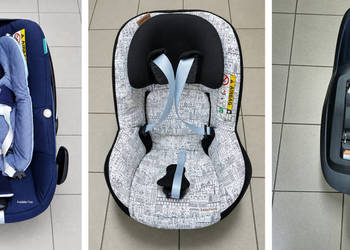 Sprzedam komplet dwóch fotelików dziecięcych Maxi-Cosi wraz z baza familyFi