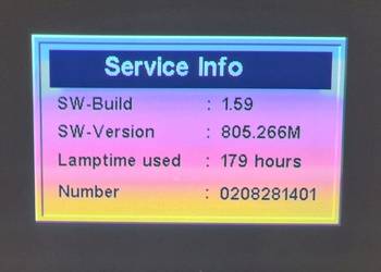 Projektor ASK M3 DLP Sprawny z prawie nowa lampą 179H