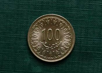 TUNEZJA - 100 milimów, 2008r