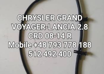 PRZEWÓD PALIWOWY POWRÓT CHRYSLER GRAND VOYAGER LANCIA 2.8 CRD 08-14 R